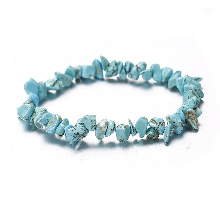 Crystal Bracelets, Gemstone Chip Chakra Bracelets, Meditation Healing Energy Crystal Bracelets, 7 Chakra Crystals, Carnelian & more
